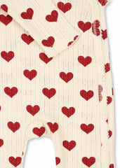 Onesies | Kids Konges Sløjd MINNIE NEWBORN ONESIE GOTS Amour Rouge