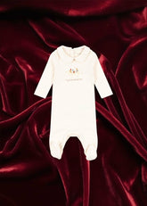 Onesies | Kids Konges Sløjd MY FIRST CHRISTMAS ONESIE GOTS Antique White