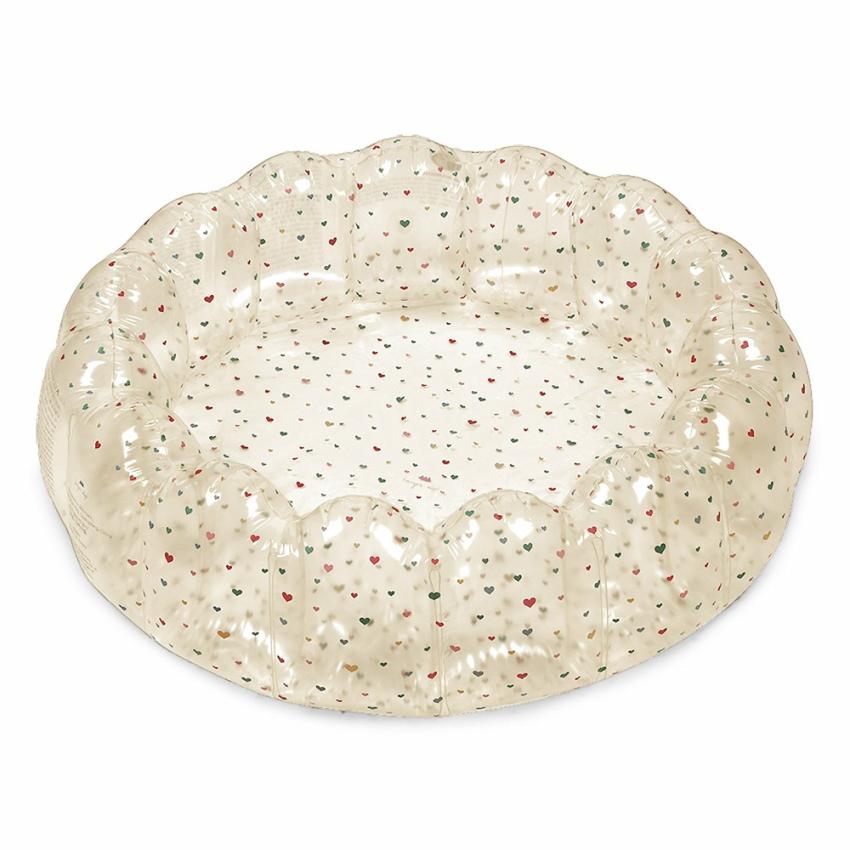 Outdoor Toys | Kids Konges Sløjd SMALL SHELL POOL TRANSPARENT Multi Hearts