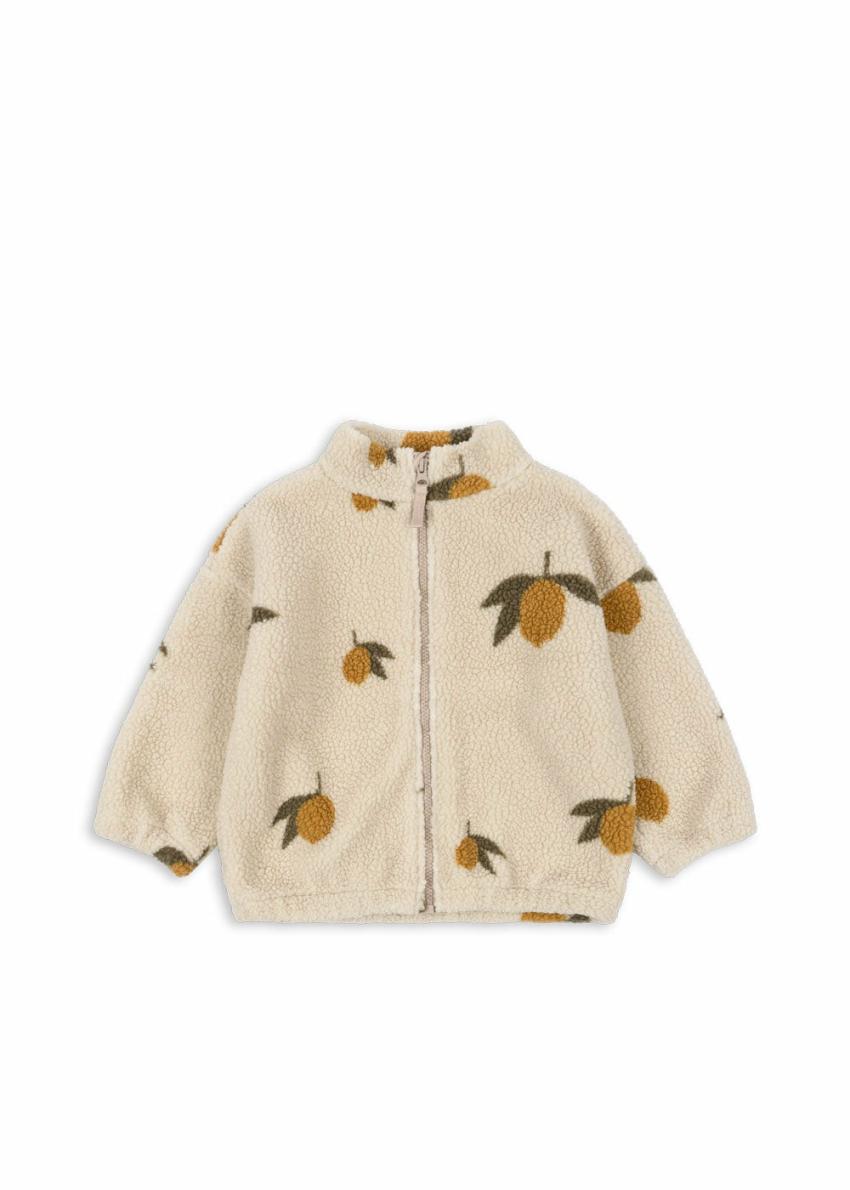 Outerwear | Kids Konges Sløjd JODY TEDDY JACKET GRS Mon Grand Citron