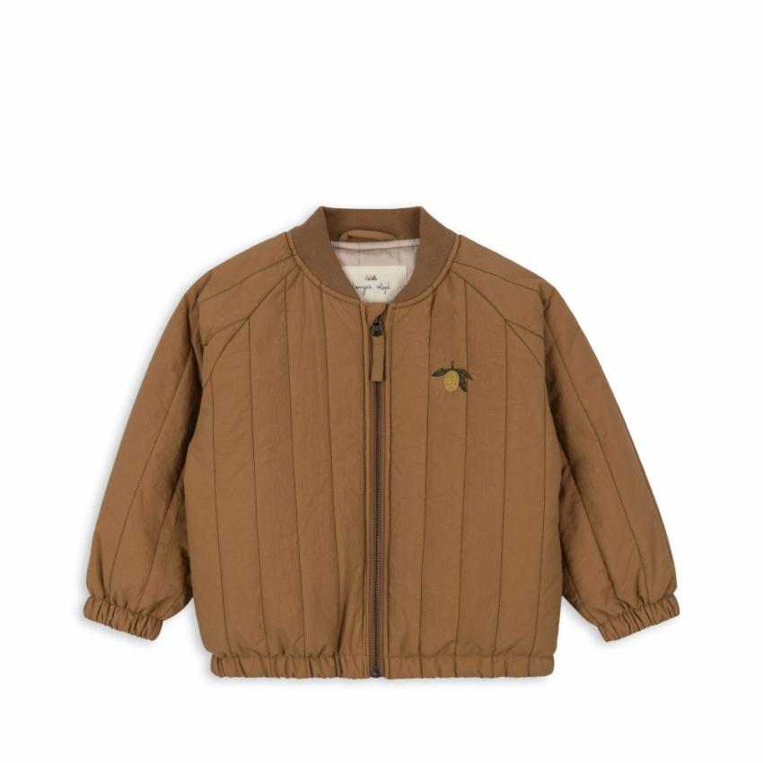Outerwear | Kids Konges Sløjd JUNO BOMBER JACKET Tobbaco Brown
