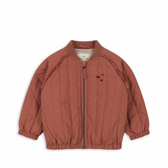 Outerwear | Kids Konges Sløjd JUNO FRILL BOMBER JACKET Canyon Rose