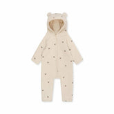 Outerwear | Kids Konges Sløjd NEWBORN ONESIE WITH HOOD Cherry