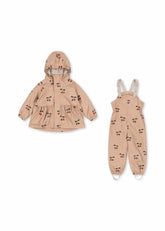 Outerwear | Kids Konges Sløjd RAINY PALME SET GIRL Ma Grande Cerise Blush