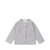 Outerwear | Kids Konges Sløjd SAGA FLEECE CARDIGAN Grey Melange