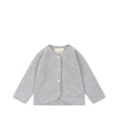 Outerwear | Kids Konges Sløjd SAGA FLEECE CARDIGAN Grey Melange