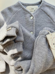 Outerwear | Kids Konges Sløjd SAGA FLEECE PANTS Grey Melange