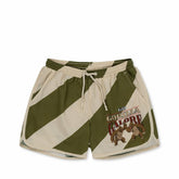 Swimwear | Kids Konges Sløjd ASNOU SWIM SHORTS Dark Olive/creamy White