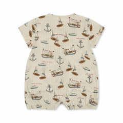 Tops | Kids Konges Sløjd ACE ROMPER GOTS Sail Away