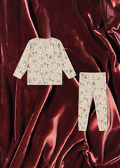 Tops | Kids Konges Sløjd BASIC BLOUSE/PANTS SET GOTS Let It Snow