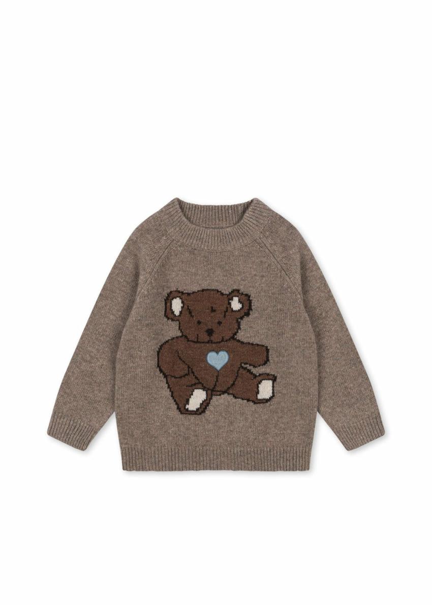 Tops | Kids Konges Sløjd BILLI KNIT BLOUSE Teddy Bear
