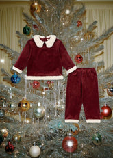 Tops | Kids Konges Sløjd CHRISTMAS SET GRS Red Dahlia