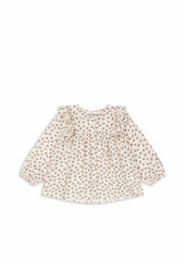 Tops | Kids Konges Sløjd COCO FRILL SHIRT GOTS Fleur Tricolore