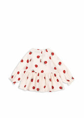 Tops | Kids Konges Sløjd COCO LADYBUG BLOUSE GOTS Ladybug Bow