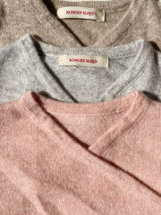 Tops | Kids Konges Sløjd DIO CASHMERE BABY SET Light Grey Melange