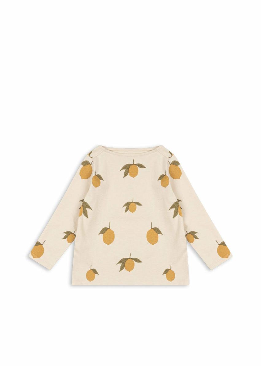 Tops | Kids Konges Sløjd DREY LS TEE GOTS Mon Grand Citron