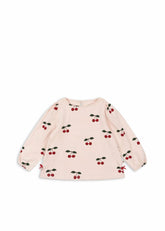 Tops | Kids Konges Sløjd DREY SLIT TEE GOTS Ma Grande Cerise Peony