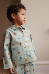 Tops | Kids Konges Sløjd FEN JACKET GOTS Estrella Verde