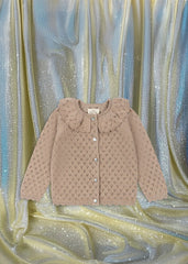 Tops | Kids Konges Sløjd HOLIDAY KNIT CARDIGAN Creme