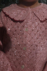 Tops | Kids Konges Sløjd HOLIDAY KNIT CARDIGAN Mellow Rose