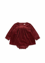 Tops | Kids Konges Sløjd JINGLE ROMPER DRESS GRS Red Dahlia