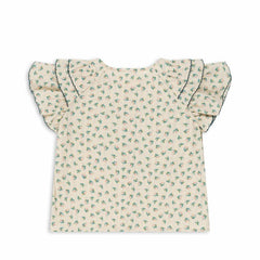 Tops | Kids Konges Sløjd KIM FRILL SS SHIRT GOTS Fleur Coloré