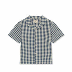 Tops | Kids Konges Sløjd KIM SS SHIRT Captains Blue Check