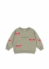 Tops | Kids Konges Sløjd LOU BOW SWEATSHIRT OCS Tea