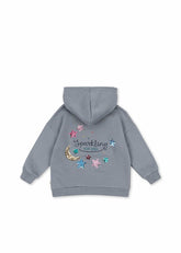 Tops | Kids Konges Sløjd LOU SEQUIN SWEAT HOOD OCS Tradewinds