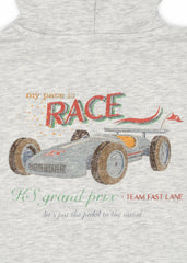 Tops | Kids Konges Sløjd LOU SWEAT HOOD OCS Grey Melange