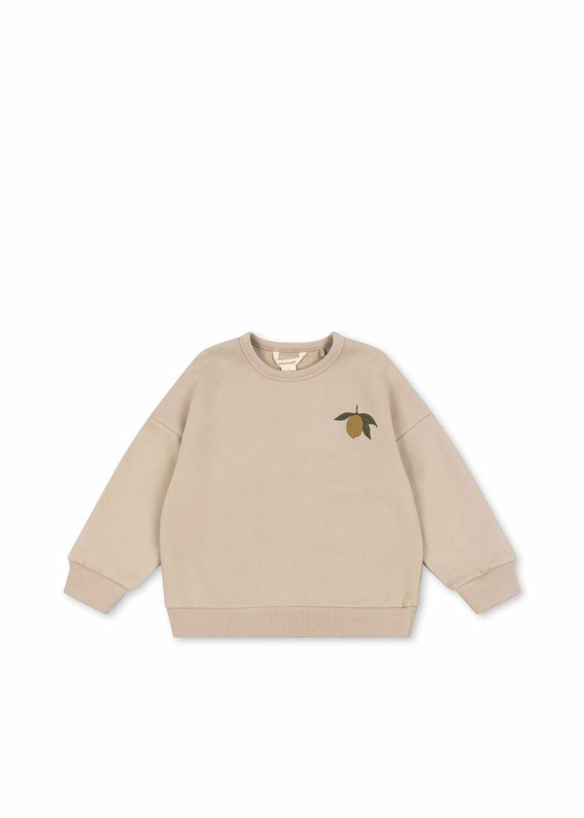 Tops | Kids Konges Sløjd LOU SWEATSHIRT OCS Oxford Tan Lemon