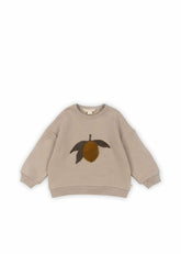 Tops | Kids Konges Sløjd LOU TERRY SWEAT SHIRT OCS Oxford Tan