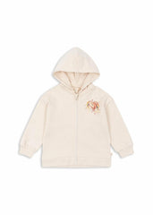 Tops | Kids Konges Sløjd LOUPY LOU HOODIE GOTS Ecru