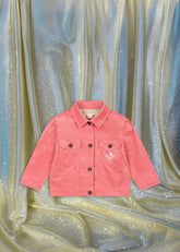 Tops | Kids Konges Sløjd LUCKY JACKET GOTS Flamingo Plume
