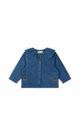 Tops | Kids Konges Sløjd MAGOT DENIM SHIRT GOTS Denim Blue Cherry