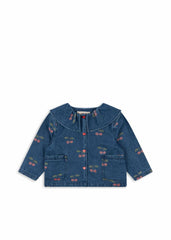 Tops | Kids Konges Sløjd MAGOT DENIM SHIRT GOTS Ma Grande Cerise Denim