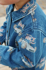 Tops | Kids Konges Sløjd MAGOT JACKET GOTS Race Denim