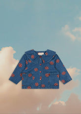 Tops | Kids Konges Sløjd MAGOT LADYBUG DENIM SHIRT GOTS Ladybug