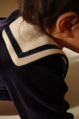 Tops | Kids Konges Sløjd MATELOT ROMPER GOTS Navy Blazer