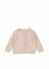 Tops | Kids Konges Sløjd MINO KNIT CARDIGAN Off White Melange Pointelle