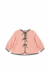Tops | Kids Konges Sløjd RILLA BOW SHIRT Mellow Rose