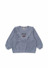 Tops | Kids Konges Sløjd WALLY FRILL SWEAT SHIRT GOTS Tradewinds