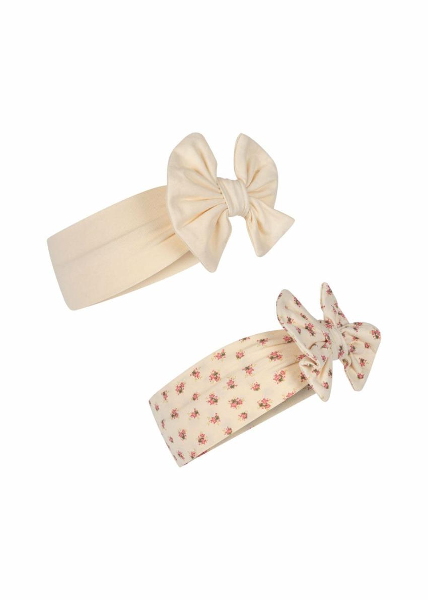 Accessories | Kids Konges Sløjd BASIC 2 PACK NEW BAMBI BONNET GOTS Buttercream/bloomie