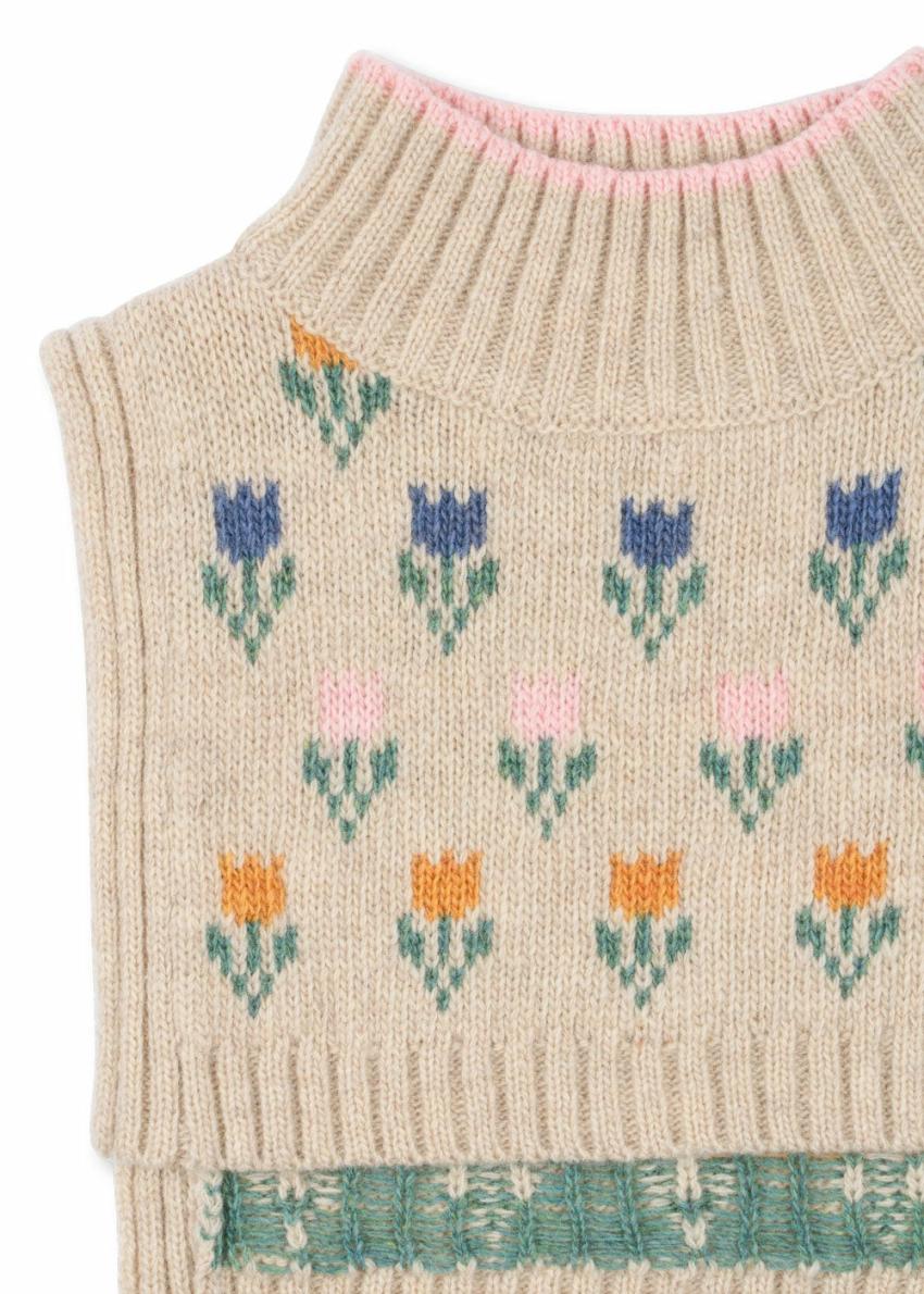 Accessories | Kids Konges Sløjd BELOU LEMON KNIT NECKWARMER. Tulipe