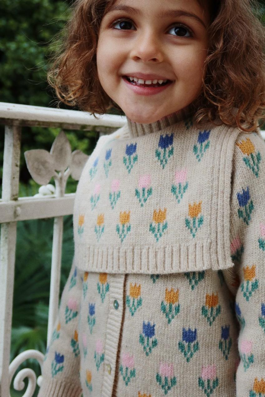 Accessories | Kids Konges Sløjd BELOU LEMON KNIT NECKWARMER. Tulipe