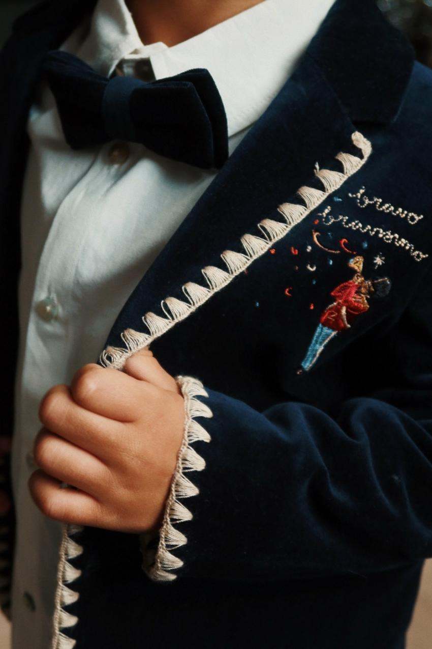 Accessories | Kids Konges Sløjd FESTIVE BUTTERFLY SOLID Navy Blazer