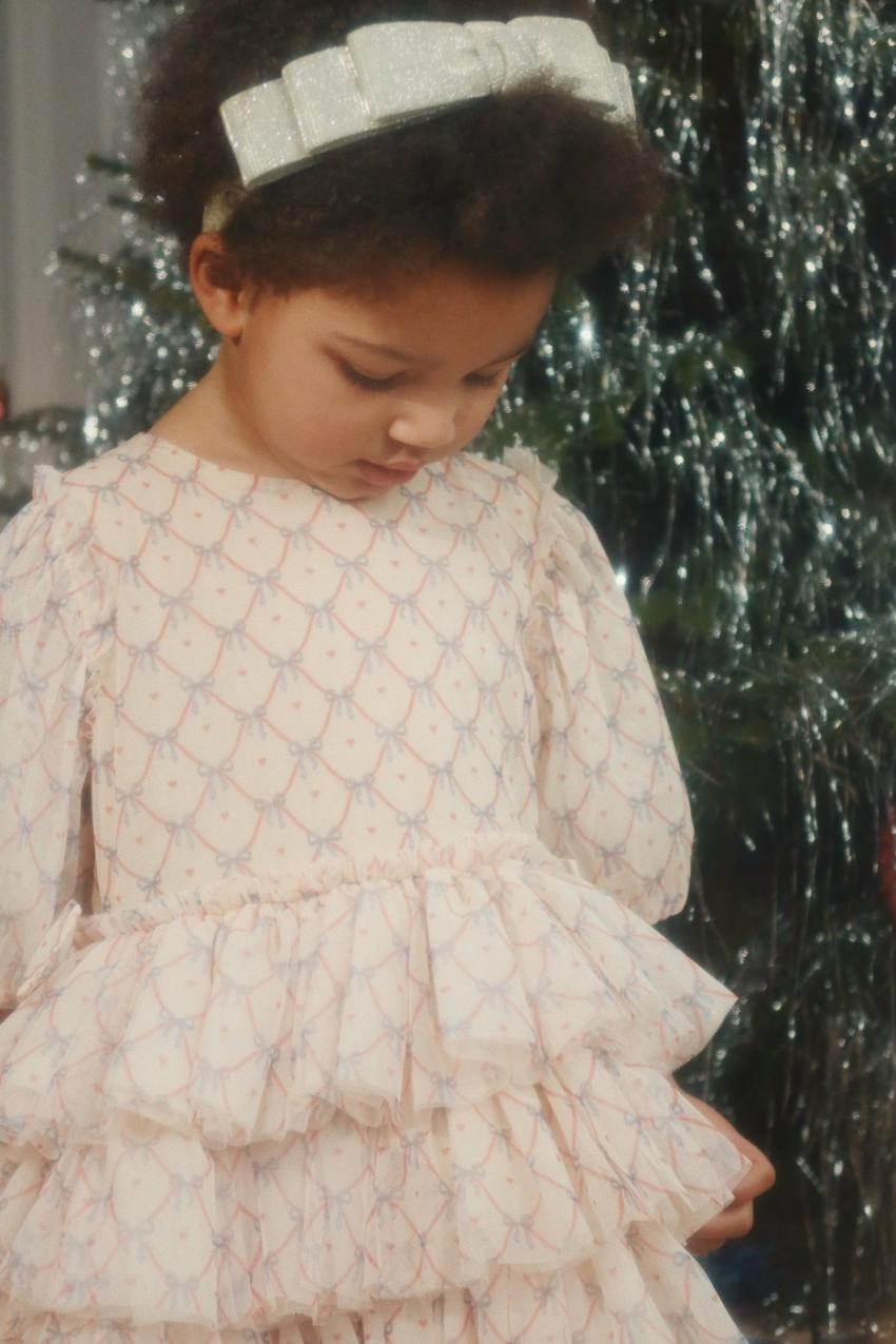 Accessories | Kids Konges Sløjd GLITTER BOW HAIRBRACE Silver