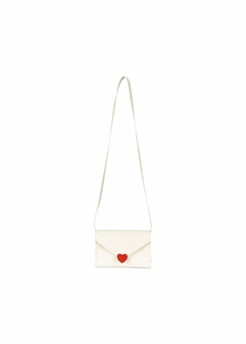 Accessories | Kids Konges Sløjd LOVE LETTER BAG Cream Glitter