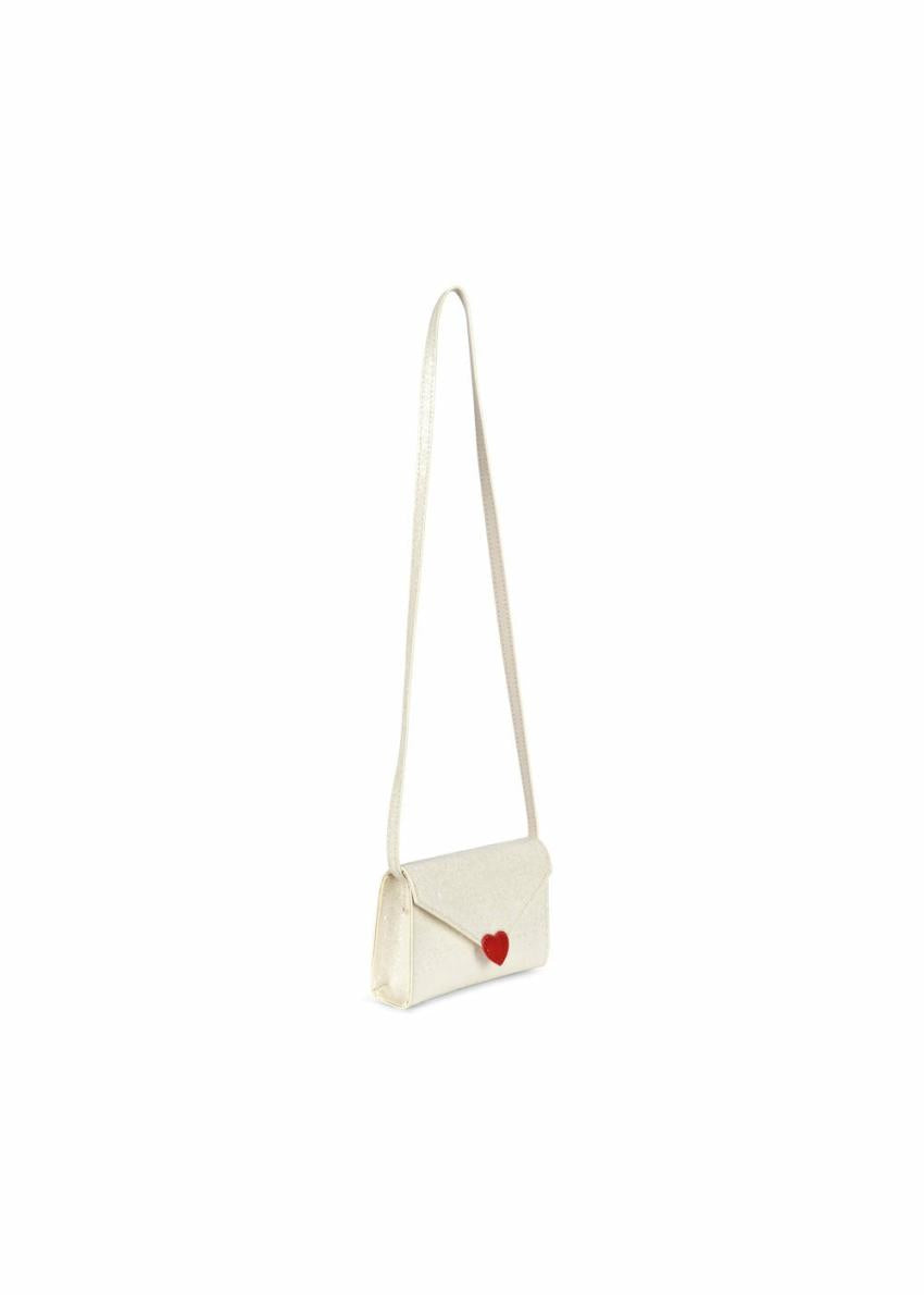 Accessories | Kids Konges Sløjd LOVE LETTER BAG Cream Glitter