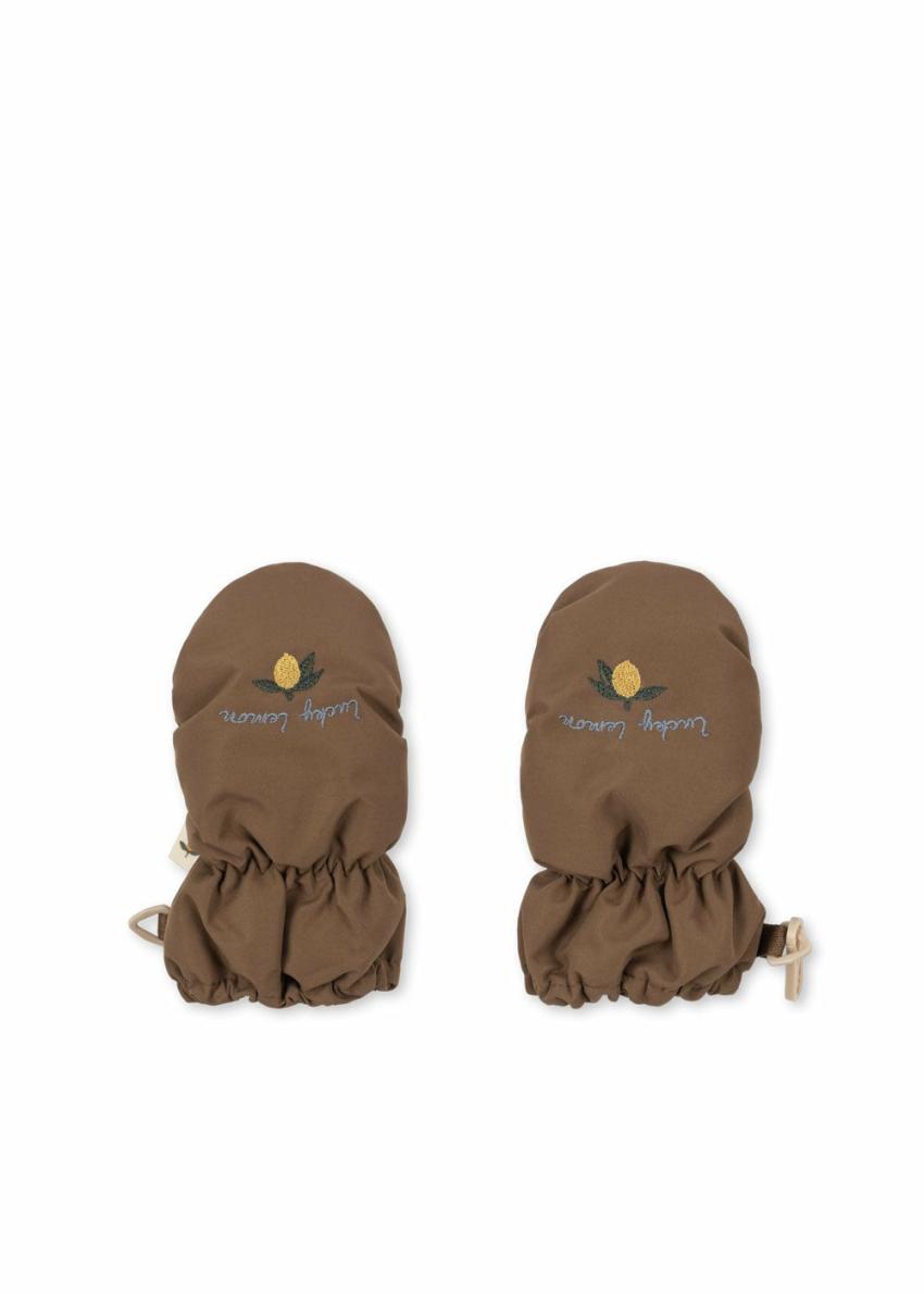 Accessories | Kids Konges Sløjd NOHR SNOW BABY MITTENS Walnut